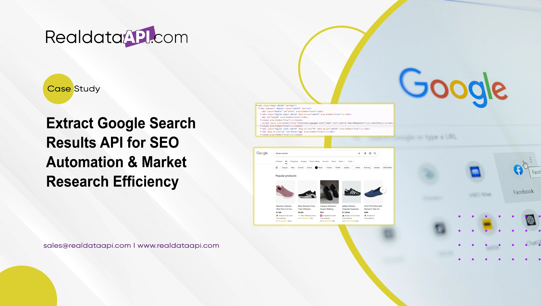 Case Study - Extract Google Search Results API for SEO Automation & Market Research Efficiency